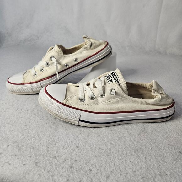 CONVERSE White Sz 8 Women Slip On - Picture 2 of 6